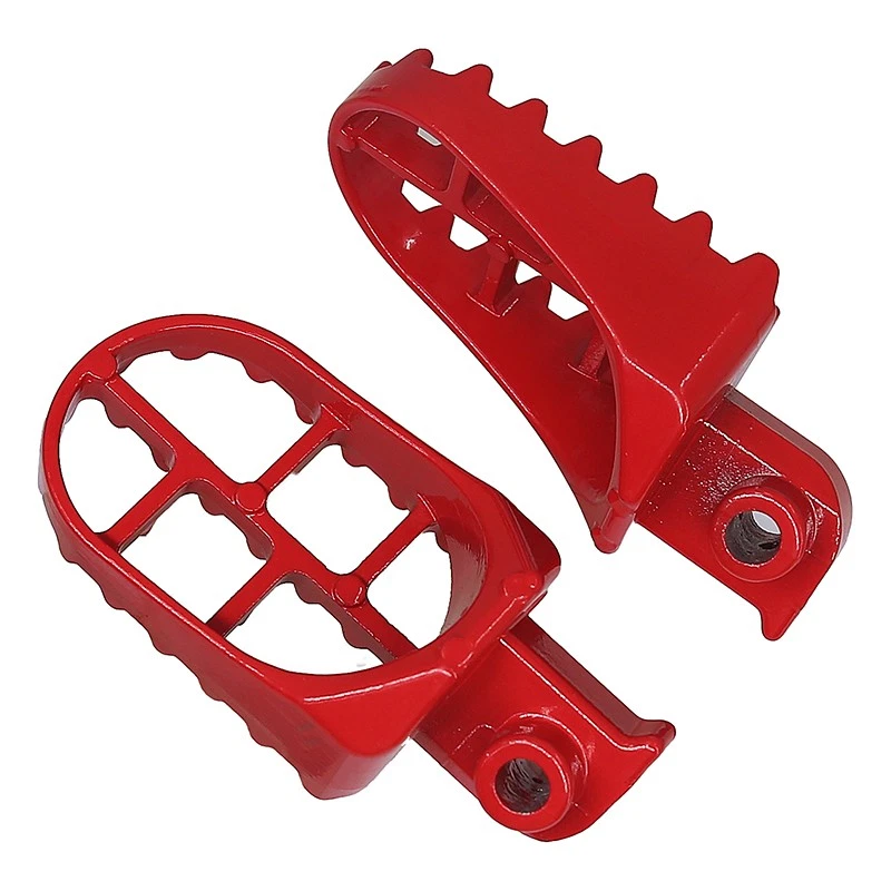 Pedals Pad Foot Pegs Footrest For Yamaha PW50 PW80 Honda XR/CRF 50/70 Dirt Bike Foto 4 de 4