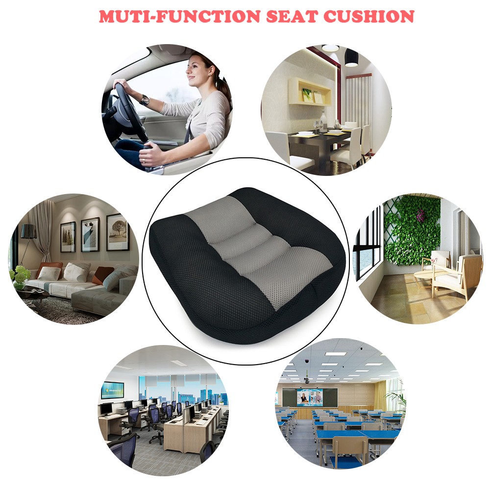⁺Car Booster Cushion Heightening Height Boost Mat Driver Booster Car.