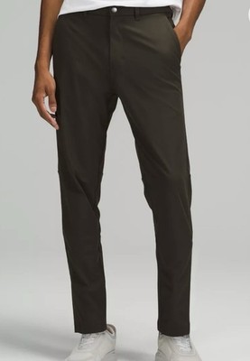 Lululemon  Men s Commission Pant Slim 37 L  Size 31. Dark Olive Green. NWT