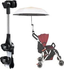 Umbrella Holder for Stroller, Baby Stroller Umbrella Attachment, Umbrellas...