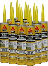 SIKA Sikaflex Self-Leveling Sealant, 12-Pack, 10.1 Oz, Gray