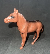 Greenbrier International Brown Horse Toy Plastic Figure
