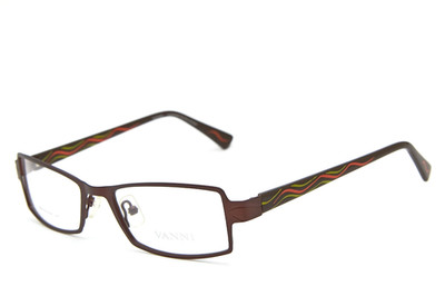 Y2k Slim Edge Librarian Sexy Look Eyewear Narrow Mini Eyeglasses VANNI V8142