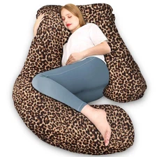 Pregnancy Pillow, U Shaped Pregnancy Pillows for Sleeping Full Body Pillow Ma...