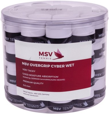 MSV Overgrip Cyber Wet 60er weiß