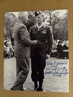 Melvin Biddle Medal Of Honor WW2 Autographed 8x10 Picture