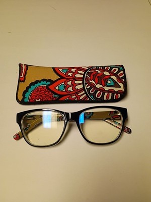 Vera Bradley Ashlyn Reading Glasses Desert Floral Pattern 2.00