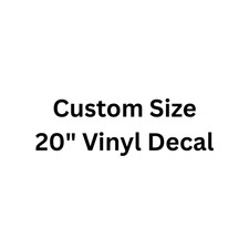 Custom 20 Vinyl Decal Stickers Any Color Free Shipping Message Me Your Request