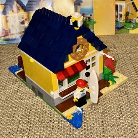 LEGO 31035 Beach Hut Creator 3 in 1 With All Instructions