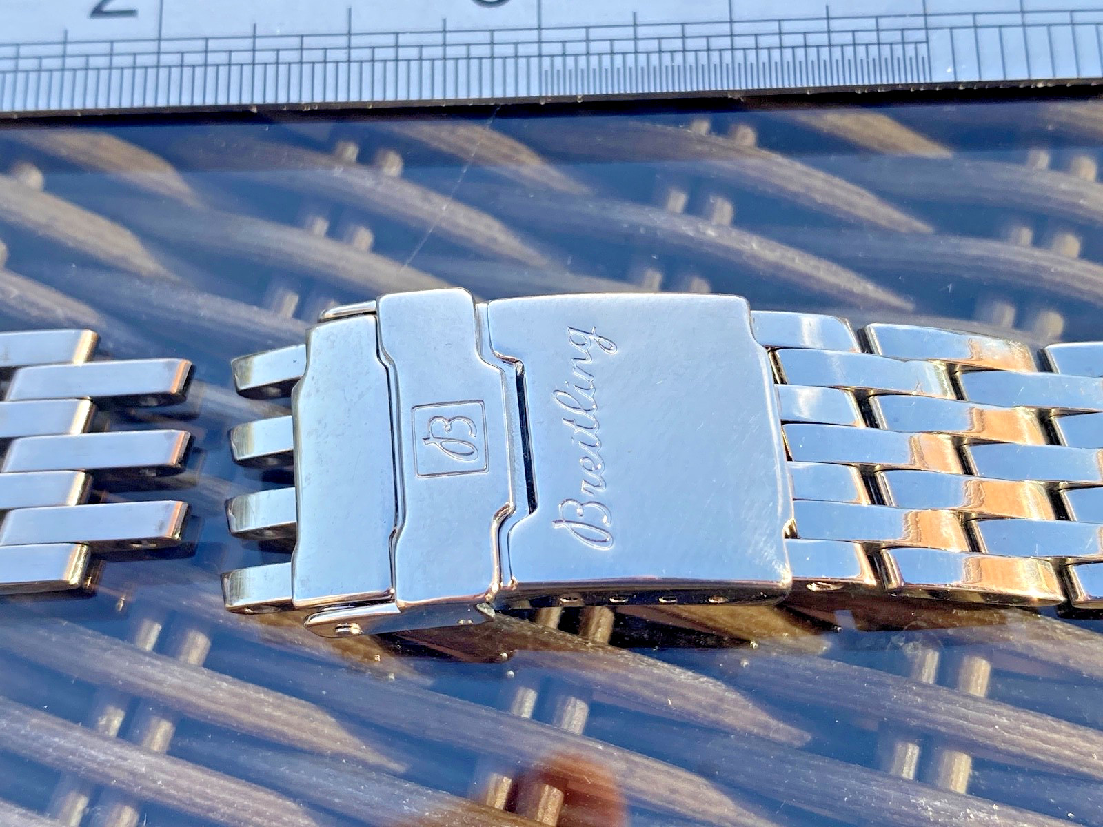 Breitling Navitimer 20mm 422A Watchstrap Bracelet - Genuine & Authentic image 2
