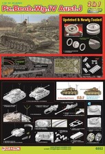 DRAGON 6852 WWII German Pz.Kpfw.IV Observation Tank Ausf.J Late /Mid Production