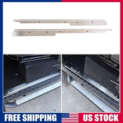 Stainless Steel Silver Inner Door Sill Protector For LR Defender L316 2004-18 US