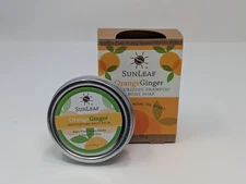 SunLeaf Orange Ginger Moisturizing Shampoo & Body Soap & Body Balm Essential Oil