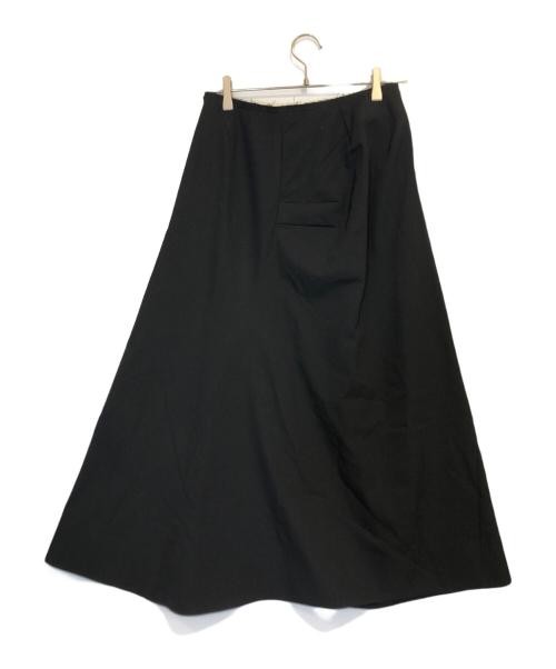 90s COMME DES GARÇONS シルク ミニスカート コムデギャルソンCOMME des GARCONSチュール切替スカート 白M (K