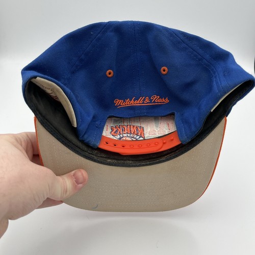 Mitchell & Ness New York Knicks Blue Wool Snapback Cap Hat NBA Hardwood Classics - Bild 4 von 6