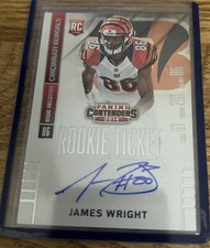 2014 Panini Contenders - James Wright #194 Looking Forward (AU, RC)