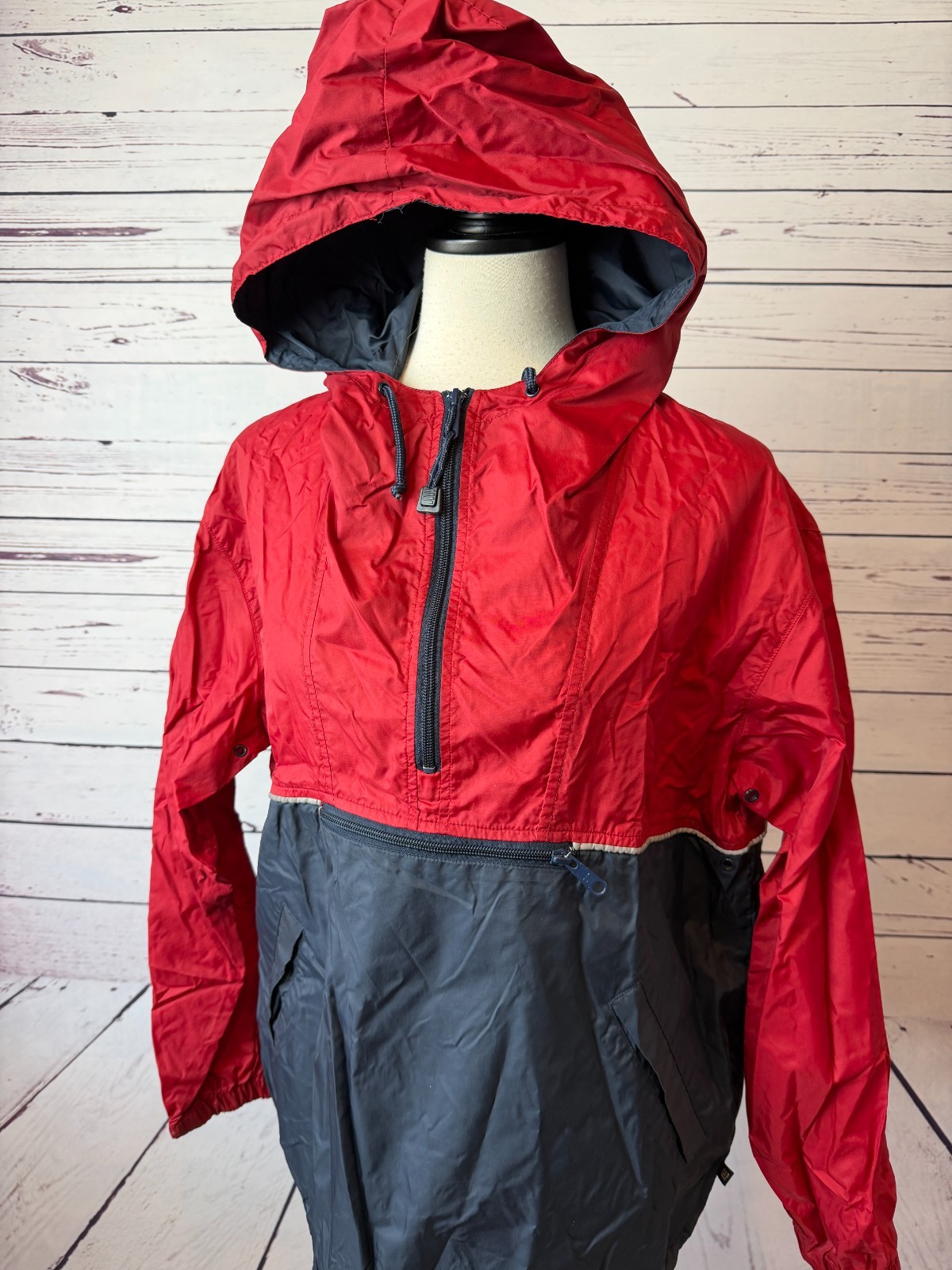 Gap Jacket Windbreaker Packable Small Hoodie Y2K … - image 1