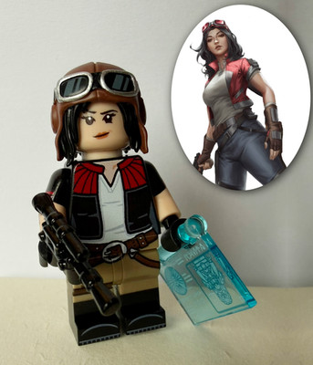 Dr. Aphra Star Wars Galactic Archaeologist custom minifigure printed on lego
