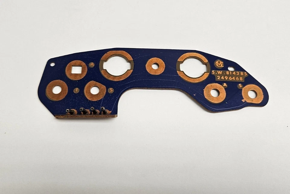 1965-1966 Plymouth Fury Instrument Panel Printed Circuit Board 2496468 NOS - Image 3 of 4