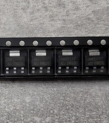 AMS1117 Spannungsregler 1A 1.2V, 1.5V, 1.8V, 2.5V, 3.3V, 5.0V, ADJ Menge Wählbar