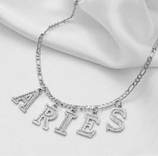 Horoscope Zodiac Necklace / All 12 zodiac signs available