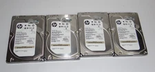 Lot (4) HP MB2000FBZPN ST2000NM0001 2TB 7.2K RPM SAS 3.5" Server Hard Drives