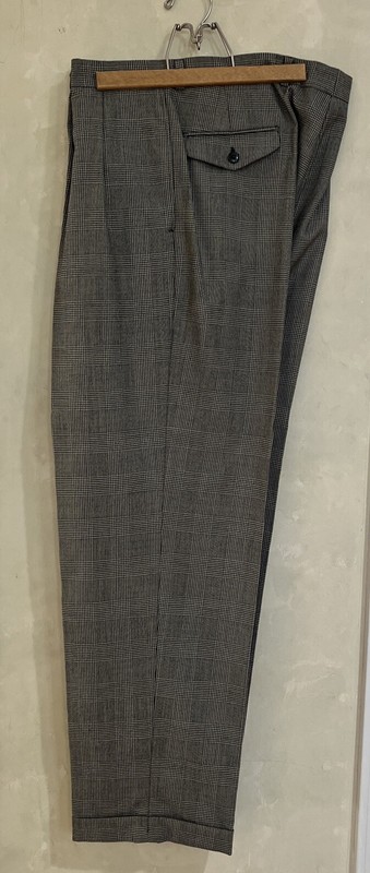 Men's Dress Pants  35-36 W x 31L Black/grey Unbranded