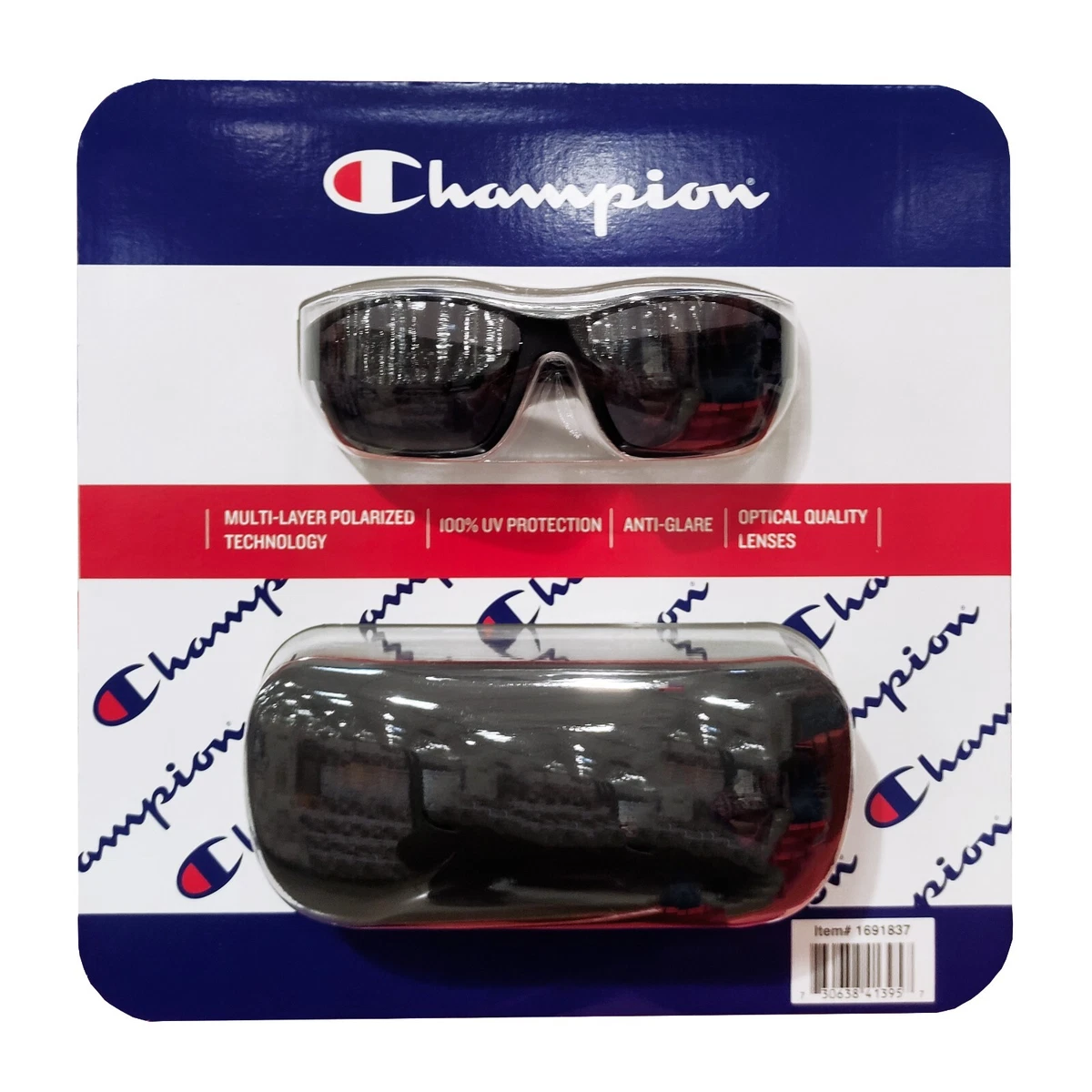 Champion Sunglasses-Multi-Layer Polarized 100% UV Protection Anti-Glare NEW