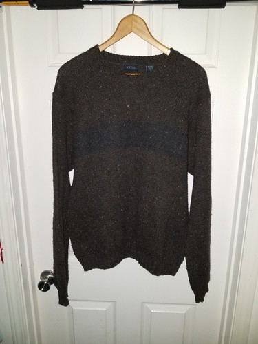 Men’s IZOD Sweater Size medium Crew Neck Long Sleeve