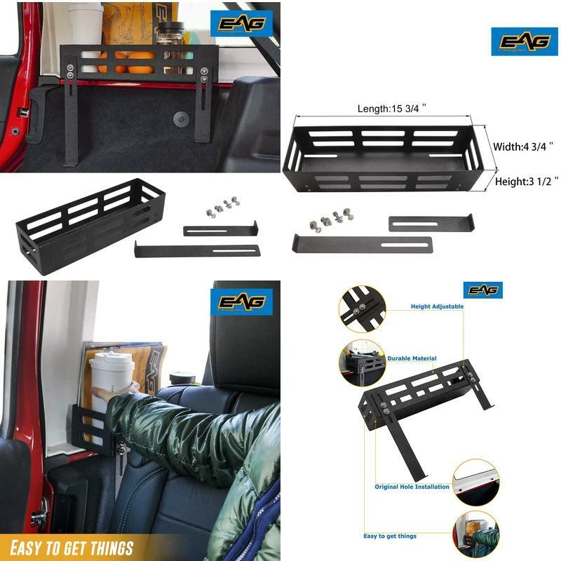 Eag Basket Rack Rear Side Steel Interior Accessories Luggage