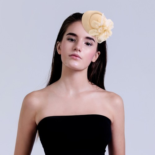 Mesh Headdress Bride Hair Fascinators for Women Banquet Headwear - Imagen 7 de 12