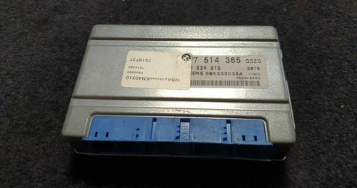 BMW 3ER E46 GETRIEBESTEUERGERÄT 7514365 96024915 5WK33503AA GETRIEBE ECU