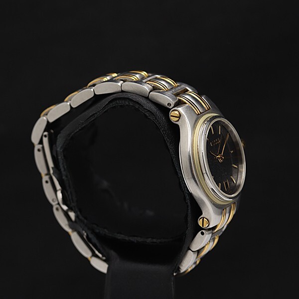 Near Mint] Gucci 9040L Black Dial Two Tone Women Quartz