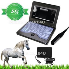 Veterinary Equine  Bovine Ultrasound Scanner VET Laptop Machine 7.5Mhz Rectal