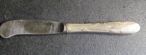 *Madeira by Towle Sterling Silver Butter Spreader Hollow Handle Paddle 5 3/4"
