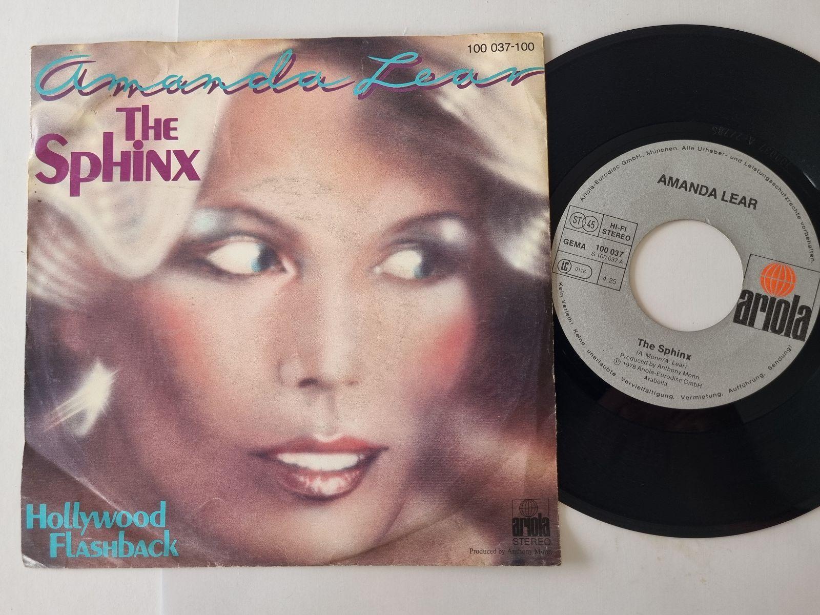 7"" Single Amanda Lear - The Sphinx Vinyl Germany