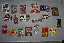 Junk Food Doody Stickers Set Of 20 Series 1 5 -Poop Emoji -Novelty food parody