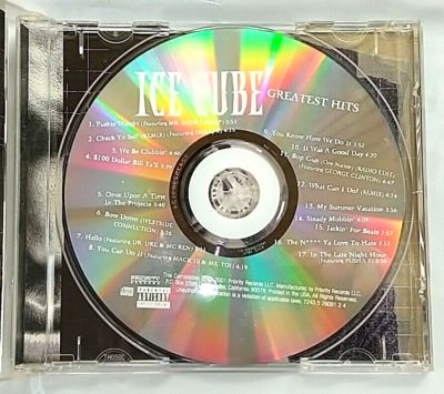 CD) Ice Cube – Greatest Hits, US OG Press, 7243 5 29091 2 4, Comp