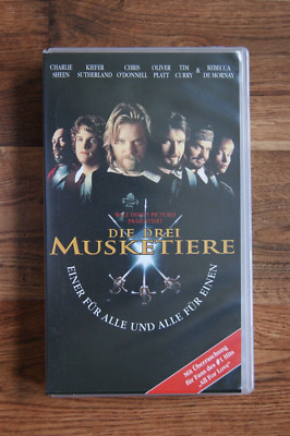 Die drei Mustetiere - VHS-Kassette - FSK6 - Kathy Bates - Jessica Tandy