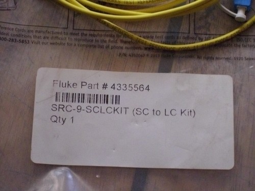 Fluke Networks SRC-9-SCLCKIT sc to lc kit #4335564 - Bild 2 von 11