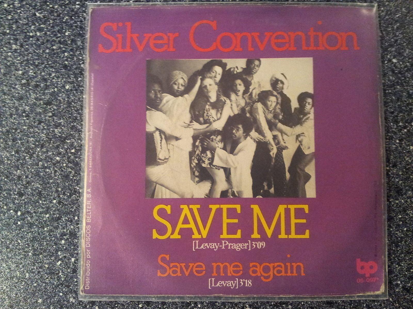 7"" Single Vinyl Silver Convention - Save me SPAIN DIFFERENT COVER