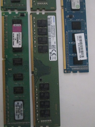 LOT (7) Multi Brand Desktop Memory RAM (UNTESTED). VINTAGE. - Picture 12 of 18