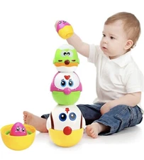 Toys Gifts for 18 months, 2, 3, 4+ Yr Old Toddlers Kids, 8 Pcs Nesting &