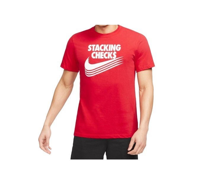stacking checks nike shirt