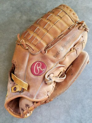 Rawlings RBG4 Right Handed Leather Softball Glove Cesar Cedens Fastback				