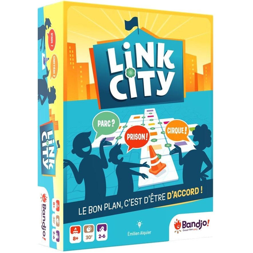 Jeu de société Link City Bandjo une idée cadeau idéale pour Noël et anniversaires