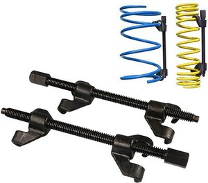 Profi Federspanner Universal 2 TLG GEBRAUCHT Stoßdämpfer Montagespanner 380mm