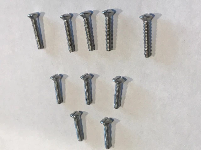 OUR OWN (10) Newell 440, 447 & 454 Complete Stainless Steel Screw Kit