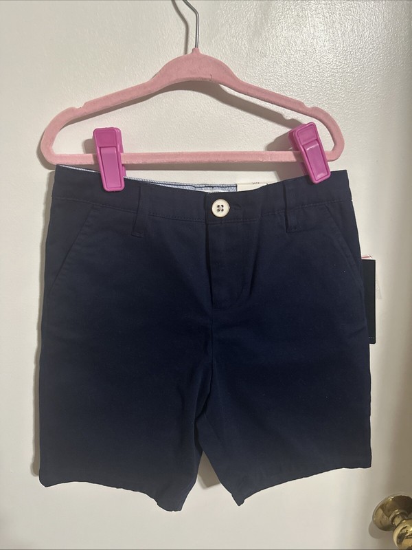 Crown & Ivy Caroline Size 6x Navy Blue Shorts four pockets preppy School