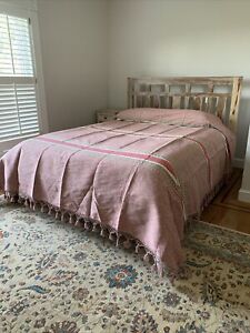 Hand Loom Queen Size Cotton Bedspread, Oaxaca Duvet Cover